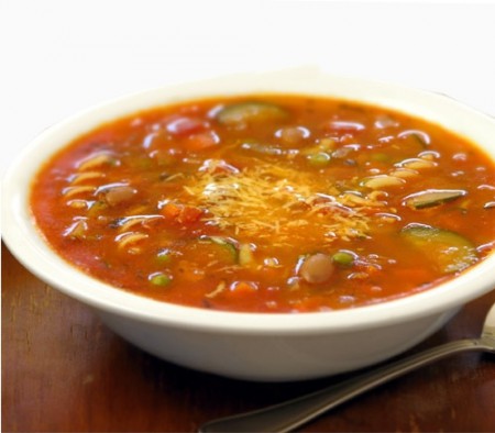 Minestrone - tip Jamieho Olivera